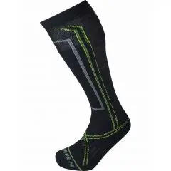 Unisex slidinėjimo kojinės Lorpen T2 SKI MERINO ECO Black