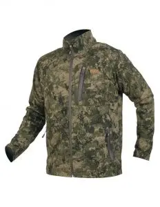 Kamufliažinė striukė/džemperis HART IBICE-PS Fleece - Pixel Forest