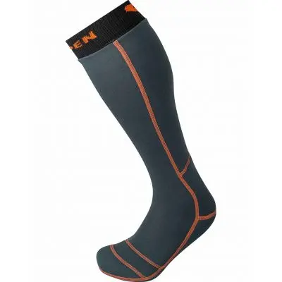 Unisex kojinės slidinėjimui laisvalaikiui Lorpen T3+ BIOWARMER Black Orange