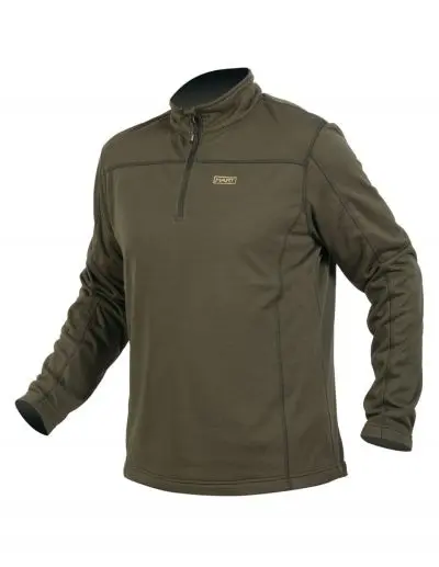 Vyriški flisiniai marškinėliai HART TOPLO-ZN Fleece - Dark Olive