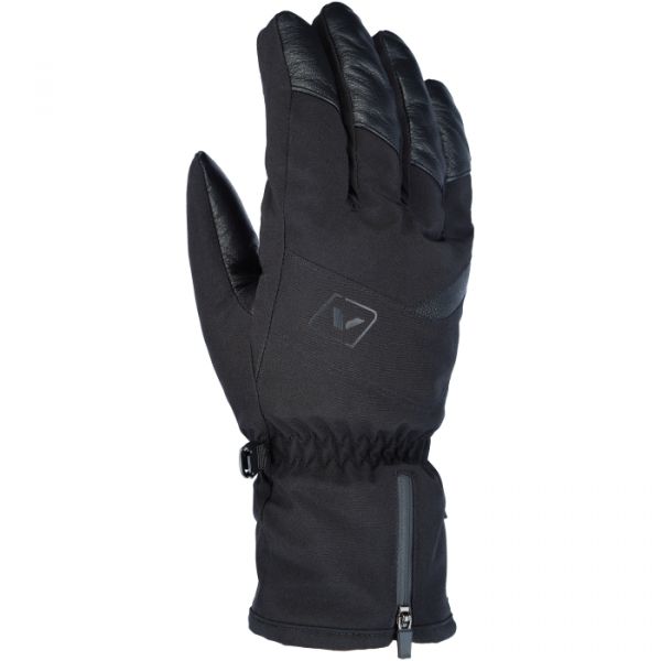 Vyriškos slidinėjimo pirštinės Viking Soley 2.0 Ski - juoda