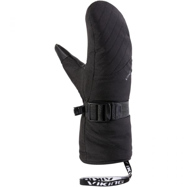 Moteriškos kumštinės slidinėjimo pirštinės Viking Espada Mitten - juoda