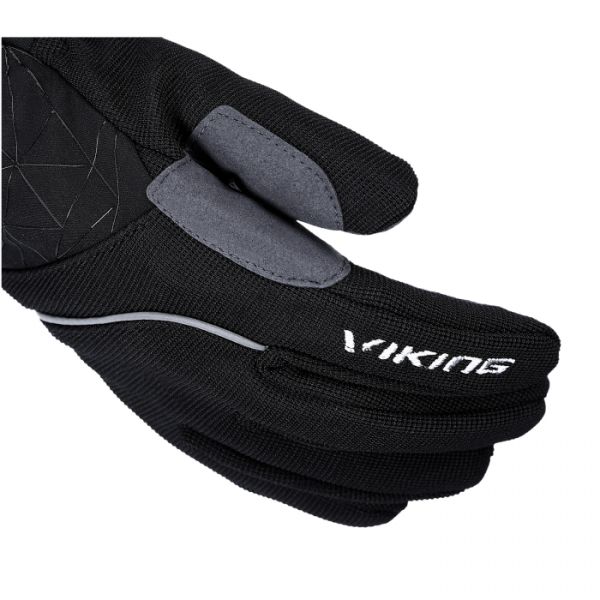 Unisex daugiafunkcinės pirštinės Viking Kirken - juoda