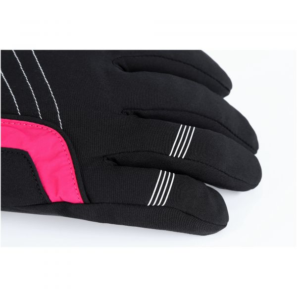 Vaikiškos slidinėjimo pirštinės Viking Helix GTX - juoda/rožinė