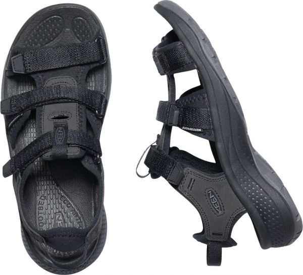 Moteriškos basutės ASTORIA WEST OPEN TOE WOMEN - juoda