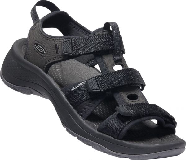 Moteriškos basutės ASTORIA WEST OPEN TOE WOMEN - juoda