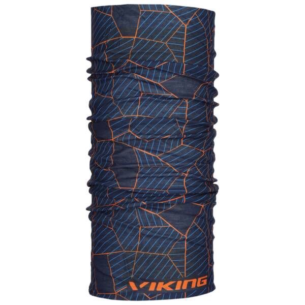 Daugiafunkcinė kaklo mova Viking Regular - mėlyna/oranžinė