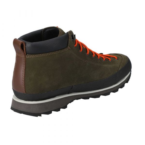 Vaikščiojimo batai Lomer Bio Naturale Mid MTX Suede - rudi