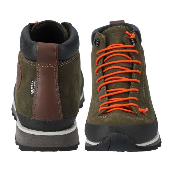 Vaikščiojimo batai Lomer Bio Naturale Mid MTX Suede - rudi