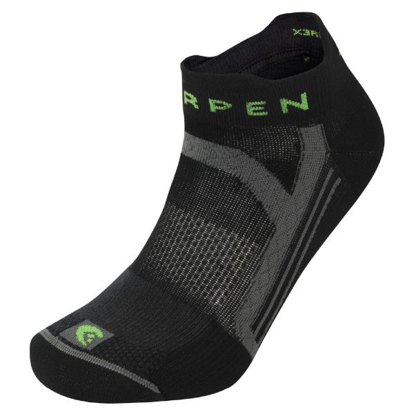 Vyriškos bėgimo kojinės Lorpen X3RPFE Running Precision Fit Eco - juoda