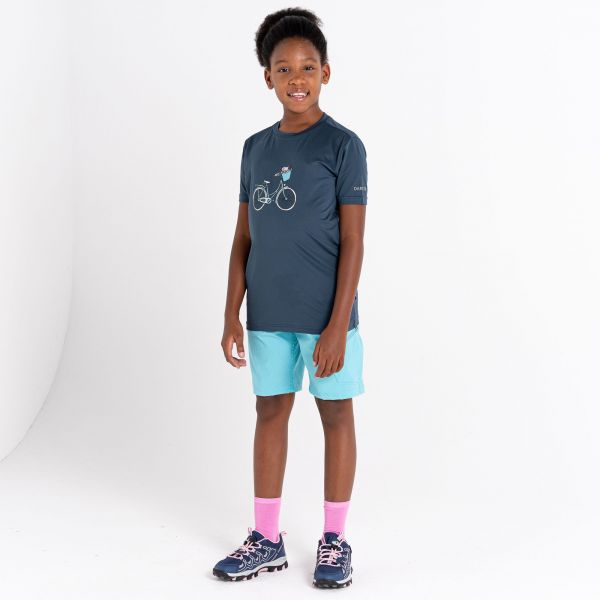 Vaikiški marškinėliai Dare2b Amuse - tamsiai pilka