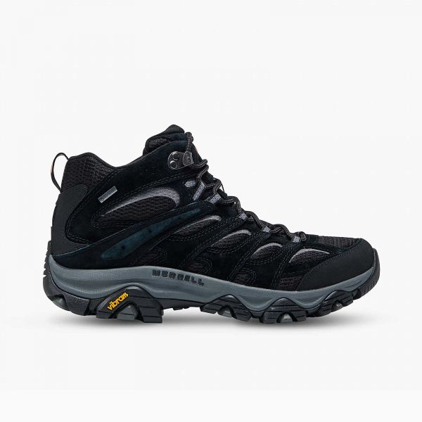 Vyriški žygio Merrell Moab 3 Mid GORE-TEX - juoda