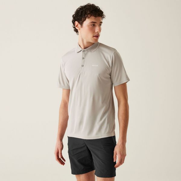 Vyriški polo marškinėliai Regatta Maverick V - Silver Grey