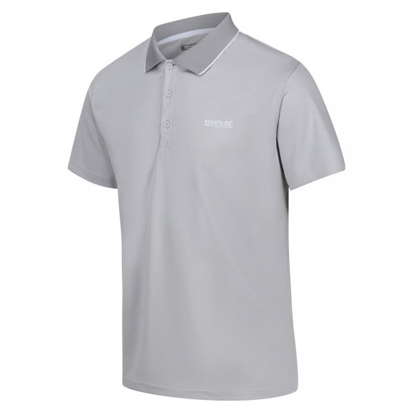 Vyriški polo marškinėliai Regatta Maverick V - Silver Grey