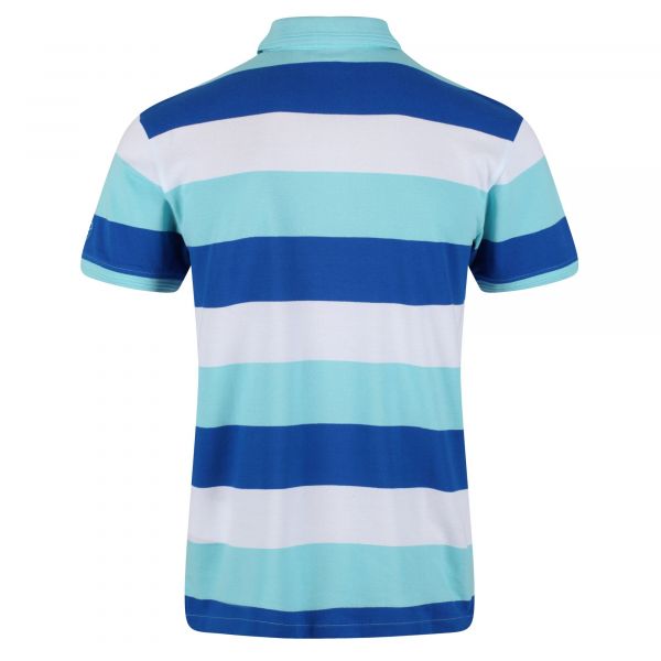 Vyriški medvilniniai polo marškinėliai Regatta Maxen - Anitgua Stripe