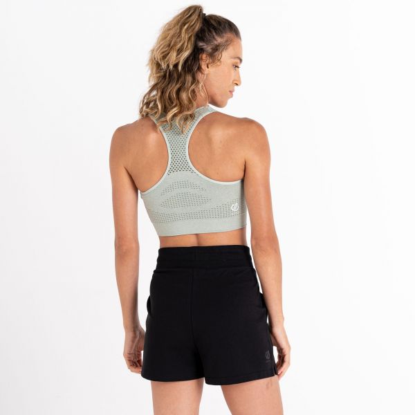 Moteriška sportinė liemenėlė Dare 2b Don't Sweat It II - žalia