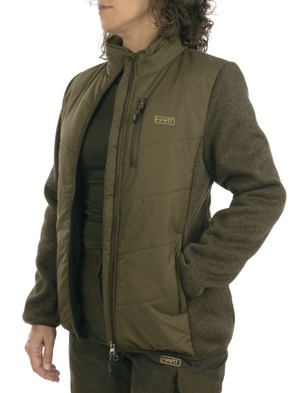 Moteriška hibridinė striukė HART CORMA-J - Dark Olive
