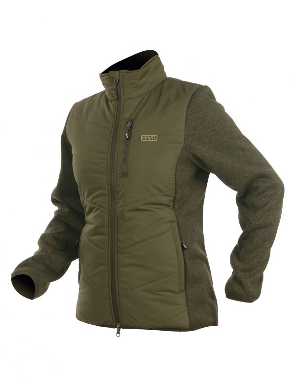 Moteriška hibridinė striukė HART CORMA-J - Dark Olive