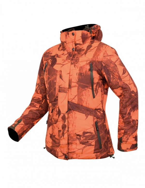 DVIPUSĖ moteriška striukė HART ALTAI-J 2D - ruda / camo