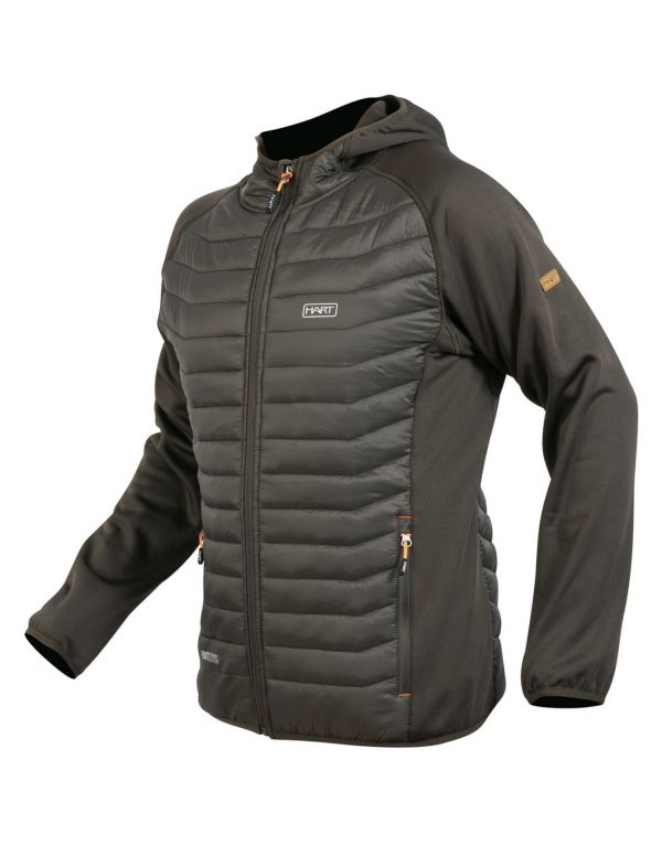 Vyriška hibridinė striukė / džemperis HART ATMOS Hybrid - Dark Olive