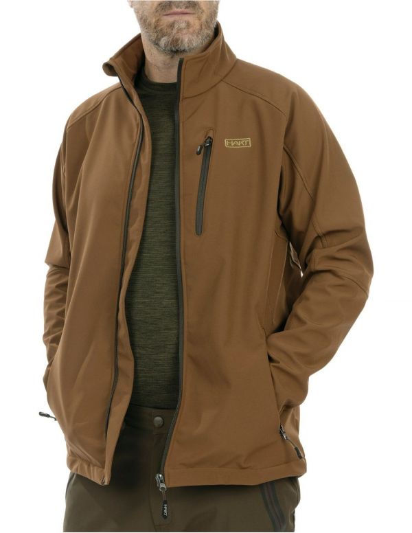 Vyriška softshell striukė HART EGUR - Brown