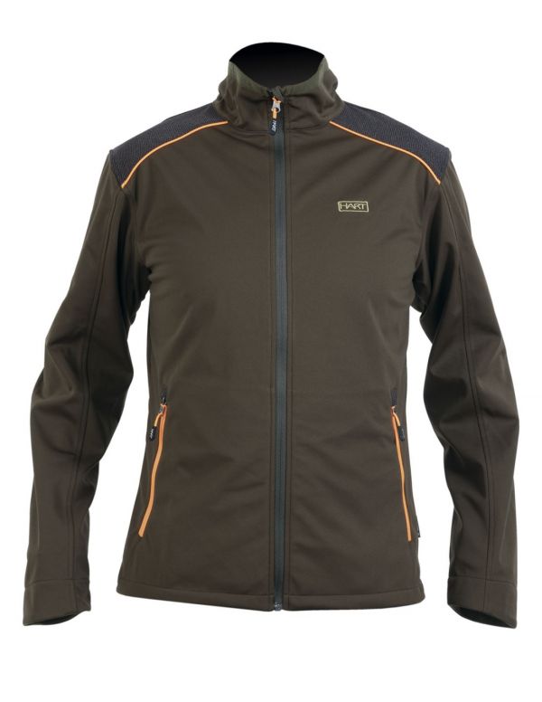 Vyriška soft shell striukė HART GOROSTA STRONG - Dark olive