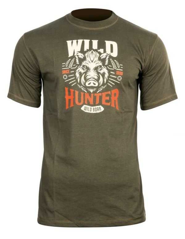Vyriški marškinėliai HART GROUND Wild - žali