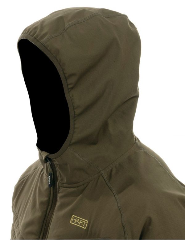džemperis/striukė HART IBICE HOODIE Hybrid - Dark Olive