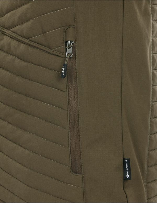 džemperis/striukė HART IBICE HOODIE Hybrid - Dark Olive