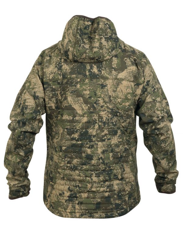 Kamufliažinis džemperis/striukė HART IBICE HOODIE Hybrid - Pixel Forest