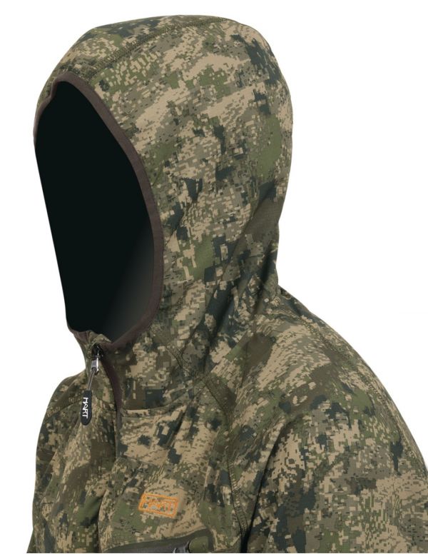 Kamufliažinis džemperis/striukė HART IBICE HOODIE Hybrid - Pixel Forest