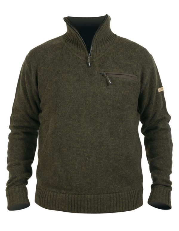 Vilnos megztinis HART KOFEL - Dark Olive