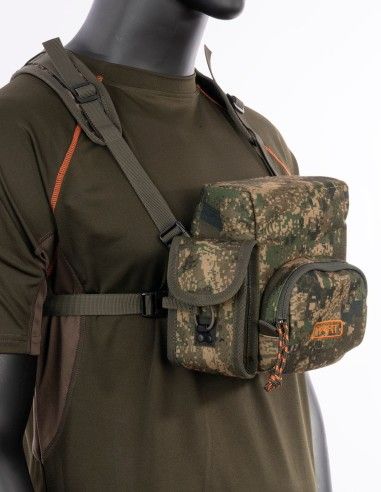 Žiūronų dėklas ir diržas HART LEMIKK - multi camo