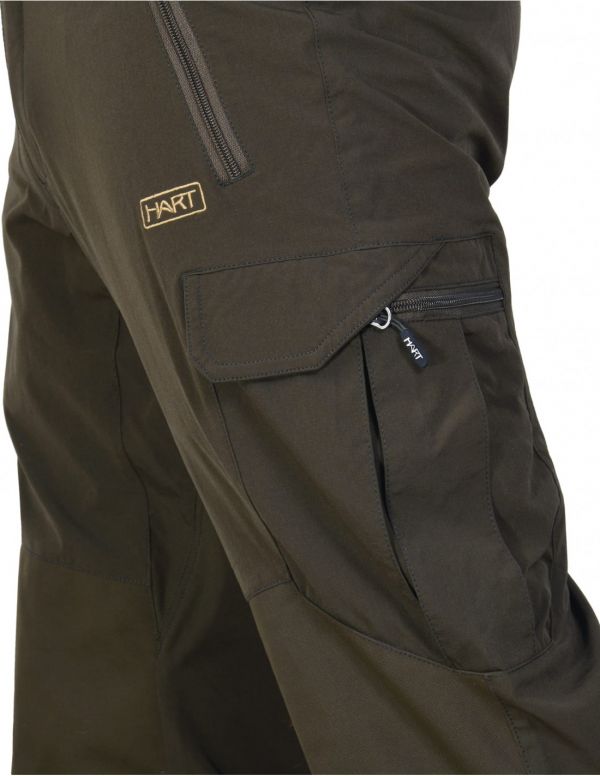 Vyriškos kelnės HART MORITZ-T - Dark Olive