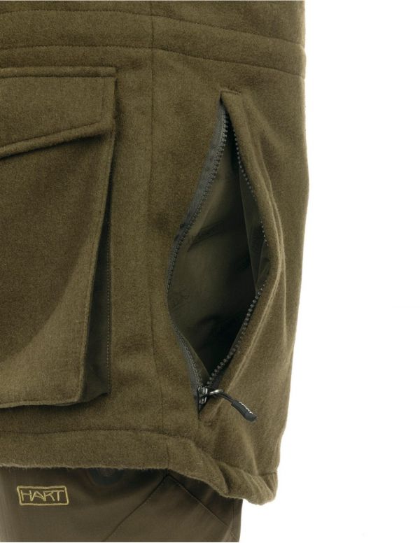 Vyriška vilnos striukė HART NATURE-J - Dark Olive