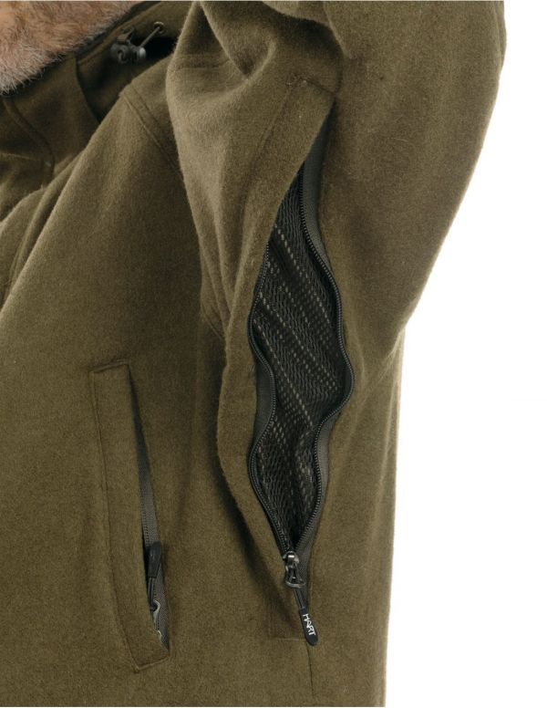 Vyriška vilnos striukė HART NATURE-J - Dark Olive