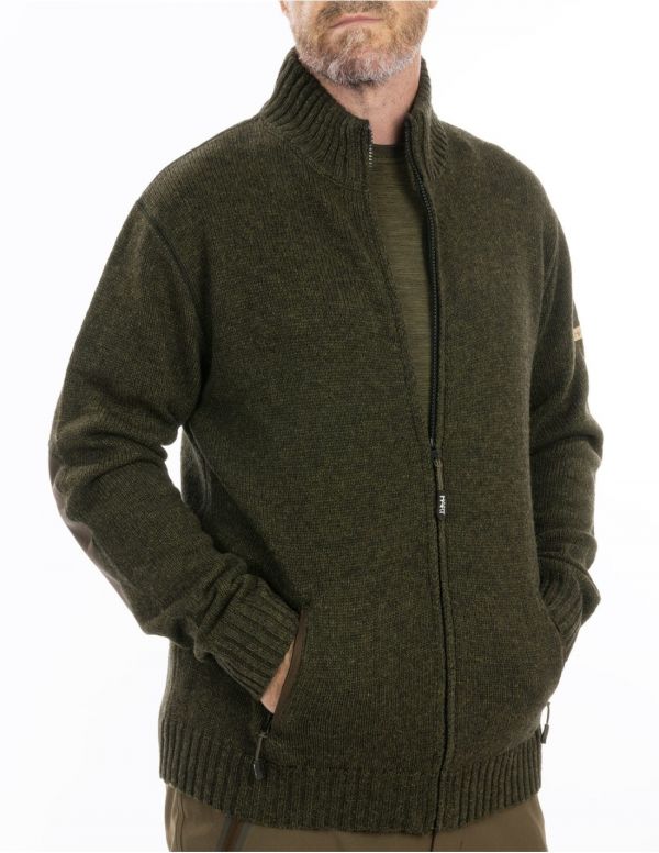 Vilnos kardiganas HART Nevis FZ- Dark Olive