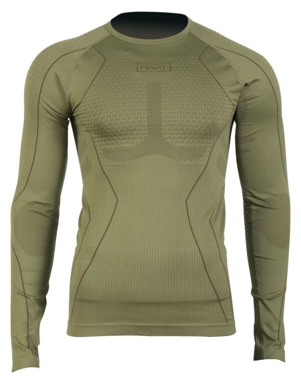 Vyriškų termo rūbų komplektas HART SKINMAP XHP - Dark olive