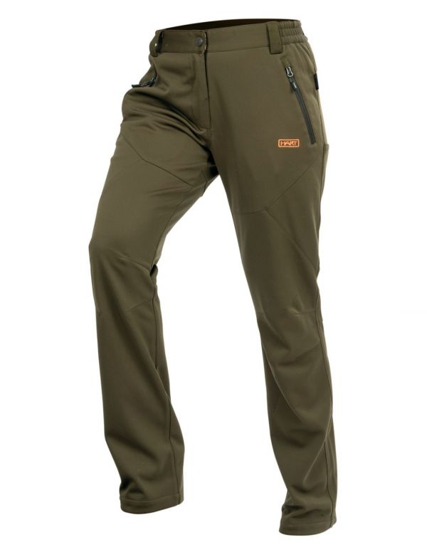 Moteriškos kelnės STILK-TXT - Dark olive