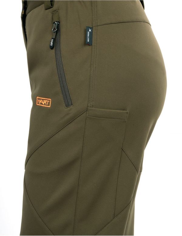 Moteriškos kelnės STILK-TXT - Dark olive