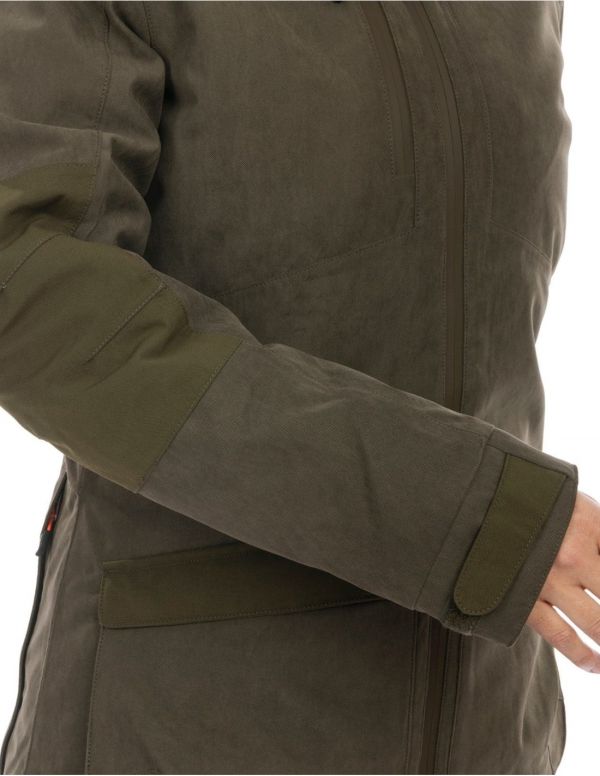 Moteriška Pašiltinta klasikinė striukė HART TAUNUS WR J- Dark olive