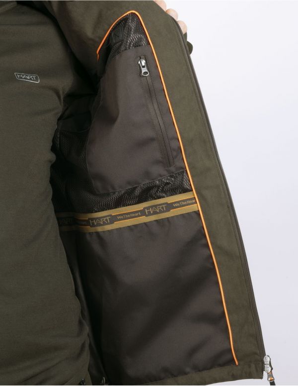 Vyriška klasikinė striukė HART TAUNUS XHP-J- Dark olive