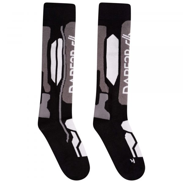 Vaikiškos slidinėjimo kojinės Dare 2B Performance - juoda, pilka