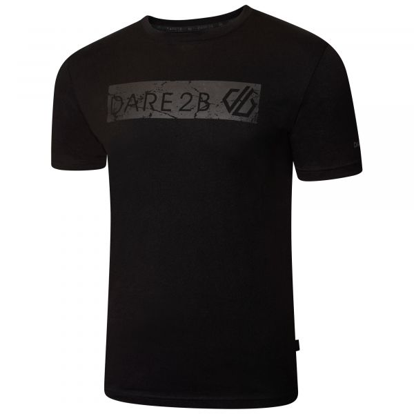 Vyriški marškinėliai Dare 2B Dispersed - juoda