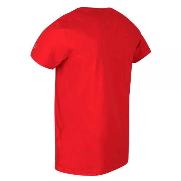Vyriški marškinėliai Regatta Breezed - raudona