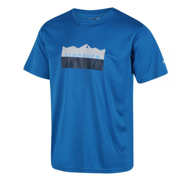 Vyriški marškinėliai Regatta Fingal VI - mėlyna