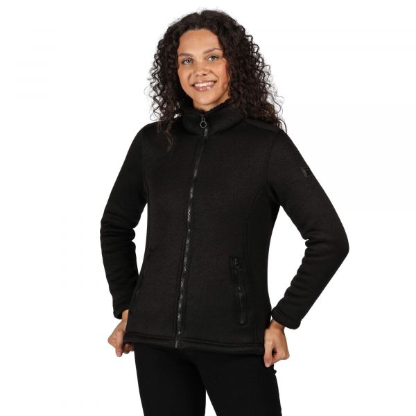 Moteriškas fliso džemperis Regatta Razia - juoda
