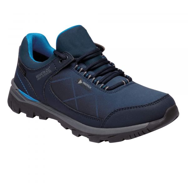Moteriški neperšlampami vaikščiojimo batai Regatta Highton - mėlyna