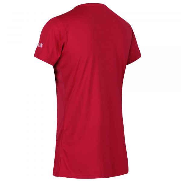 Moteriški marškinėliai Fingal V - raudona