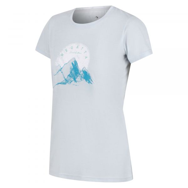 Moteriški marškinėliai Regatta Fingal VI - balta